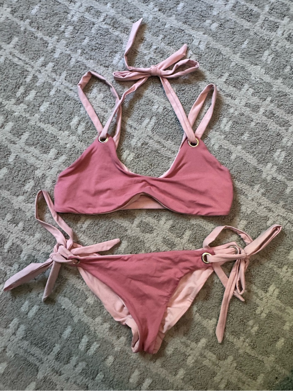 NWOT KOA Swim reversible two piece